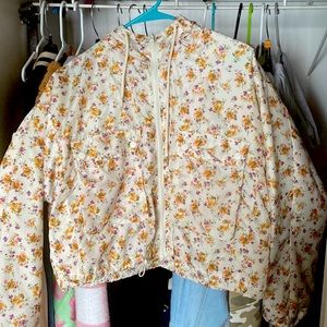 Wild fable Sunflower Rain Jacket